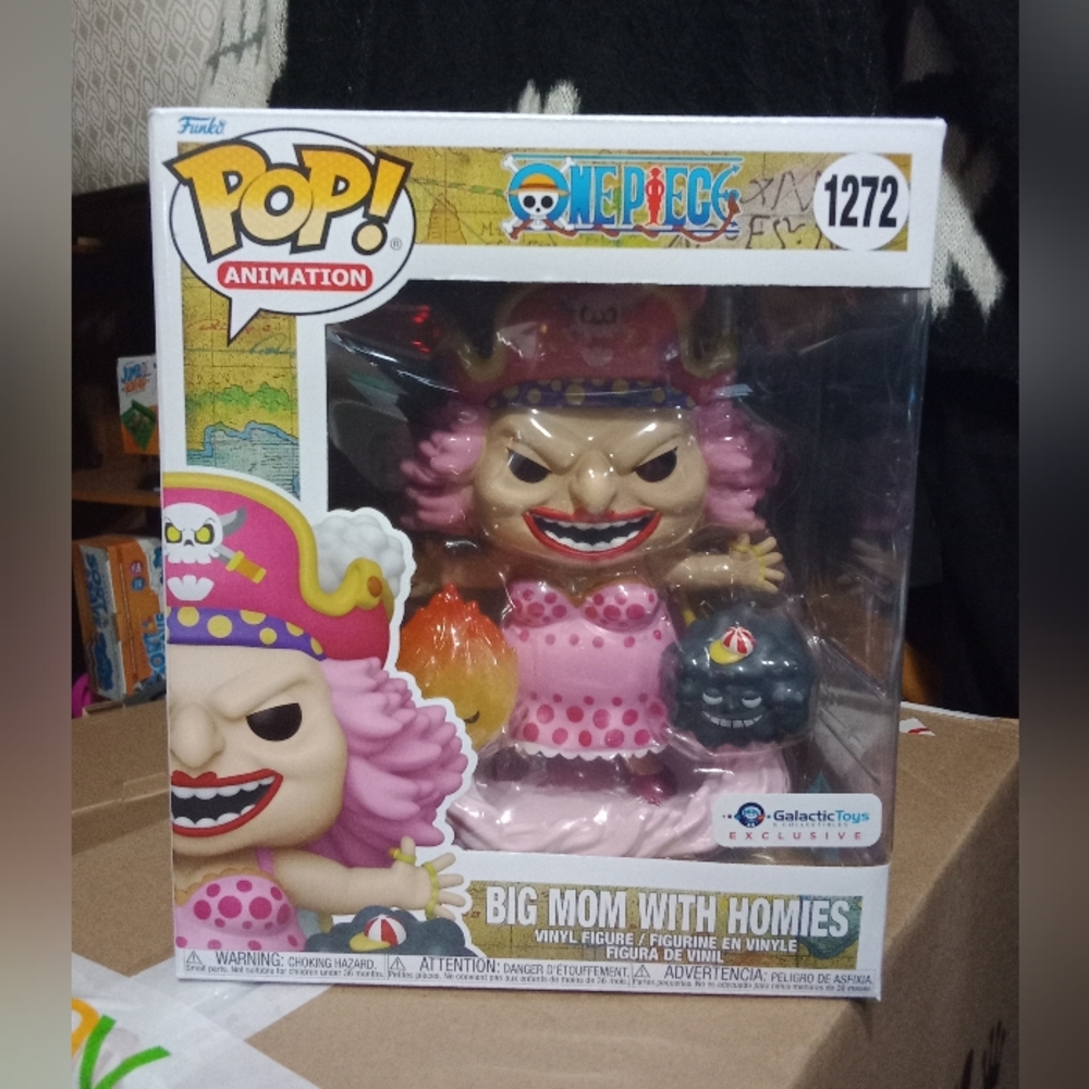 Big Mom with homies Funko pop galactic toys